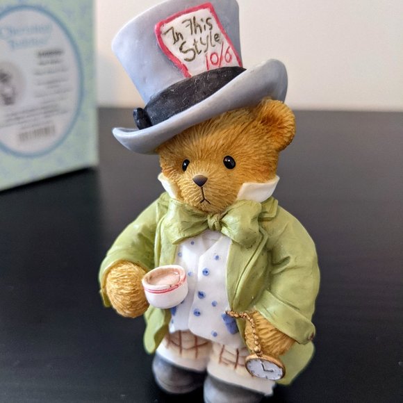Cherished Teddies Bear Mad Hatter Mad About You - Picture 1 of 3